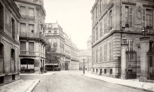 Charles Marville, Rue de Presbourg 2, ca. 1853–70