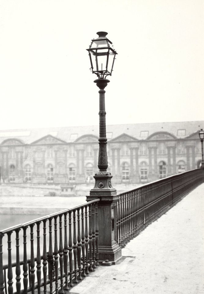 Charles Marville, Pont des Saints Pères, 1878