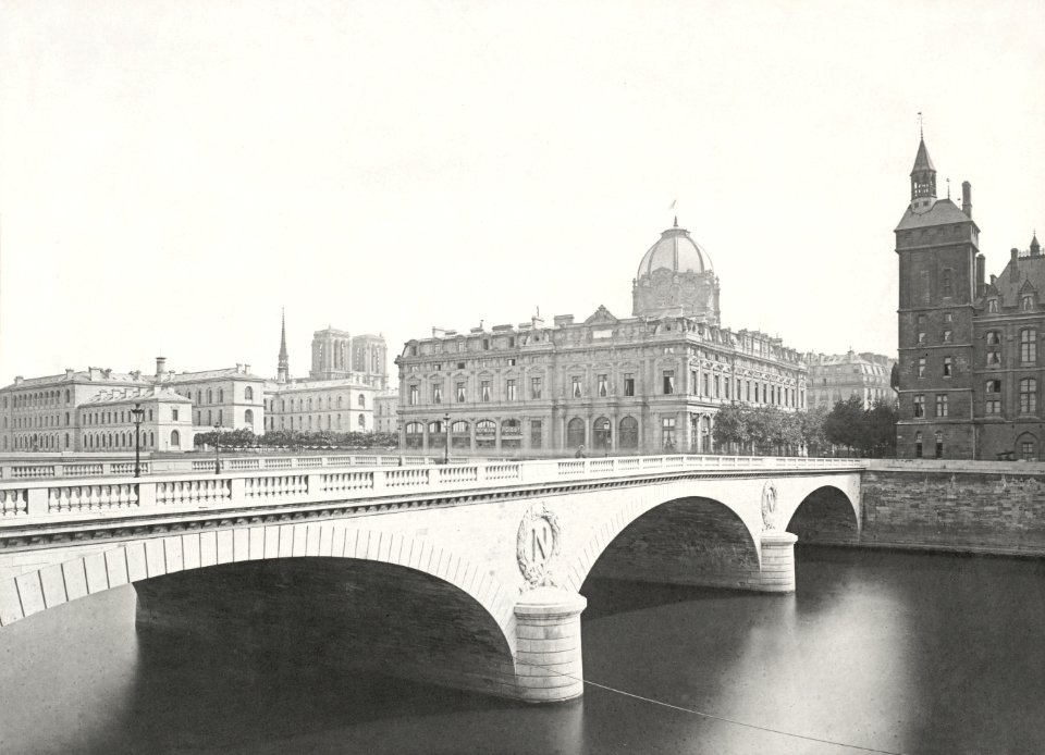 Charles Marville, Tribunal de Commerce 3, ca. 1853–70