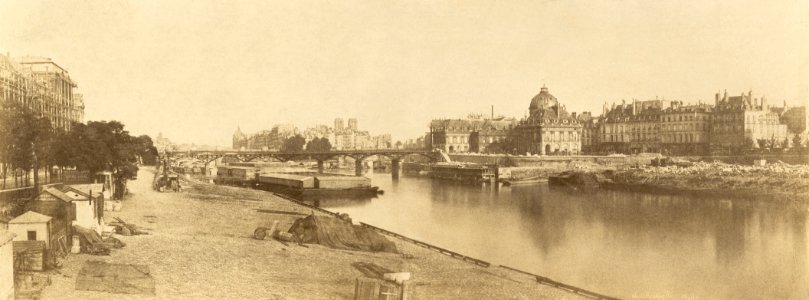 Charles Marville, Paris - Pont des Arts, 1854