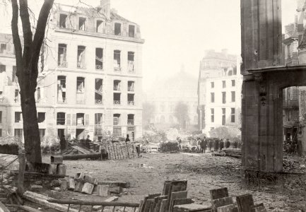 Charles Marville, Percement de l'avenue de l'Opera, ca. 1853–70