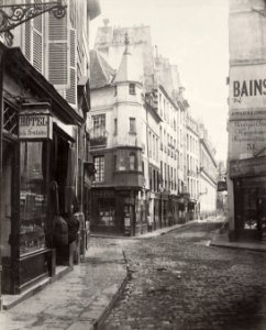 Charles Marville, Rue de l'Ecole de Médecine, ca. 1853–70