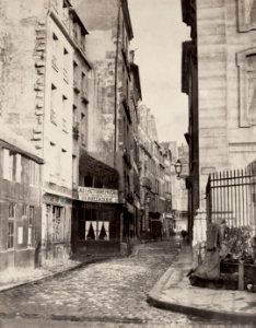 Charles Marville, Rue Saint-Christophe, ca. 1853–70