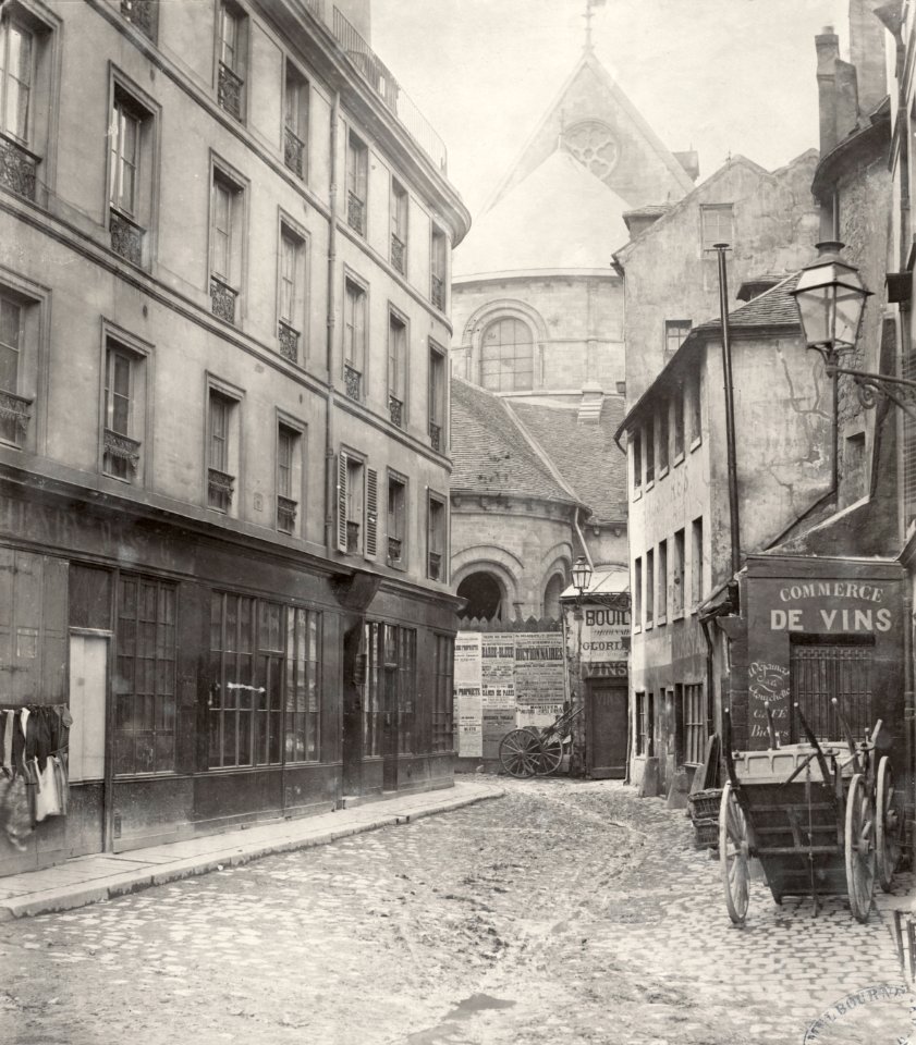 Charles Marville, Rue de Breteuil, de la rue Vaucanson, ca. 1853–70