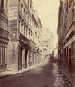 Charles Marville, Rue des Bourdonnais - Getty Museum