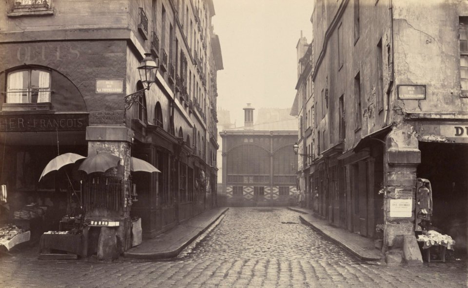 Charles Marville, Rue du Contrat Social de la rue de la Tonnellerie