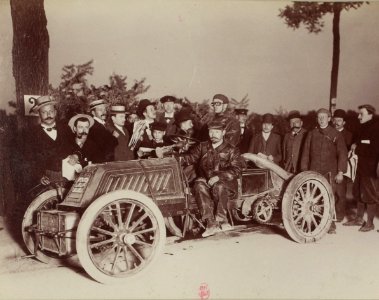 Charles Rolls au Paris-Vienne 1902