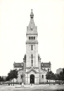 Charles Marville, Église Saint-Pierre-de-Montrouge, ca. 1850–70