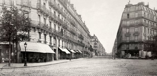 Charles Marville, Rue Gay Lussac, ca. 1853–70