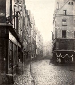 Charles Marville, Rue Saint-Honoré, ca. 1853–70