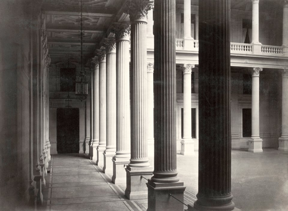 Charles Marville, Tribunal de Commerce 1, ca. 1853–70