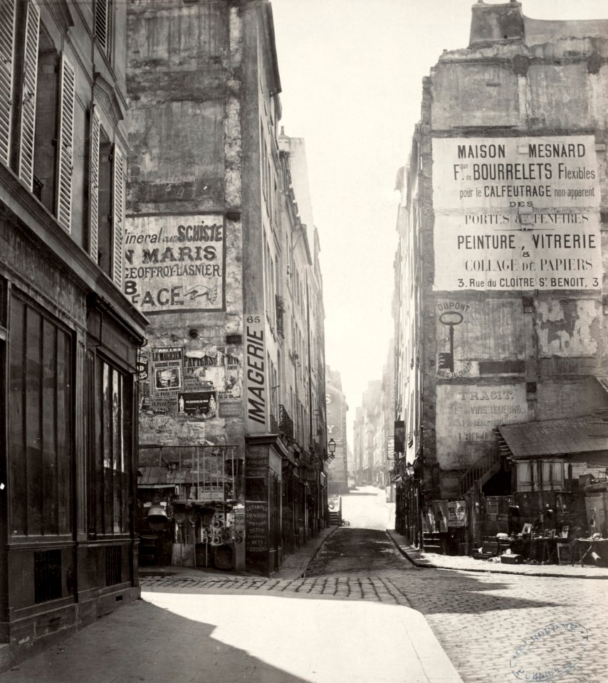 Charles Marville, Rue St. Jacques, ca. 1853–70
