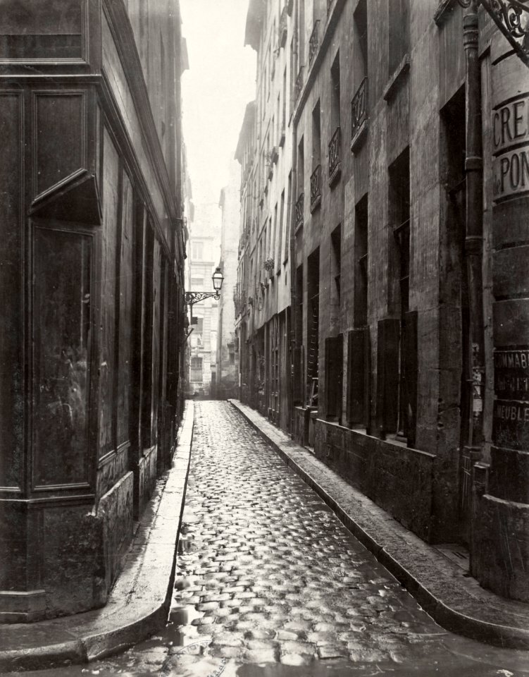 Charles Marville, Rue Verderet, ca. 1853–70