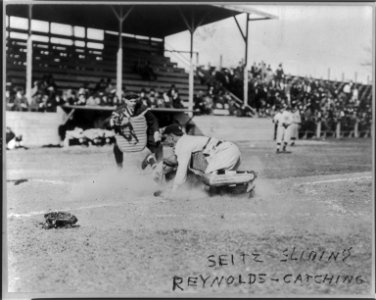 Charles Seitz, second baseman, Houston and Bill Reynolds, catcher, New York AL, 1914 (baseball) LCCN97518693