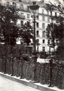 Charles Marville, Square Montholon, 1878
