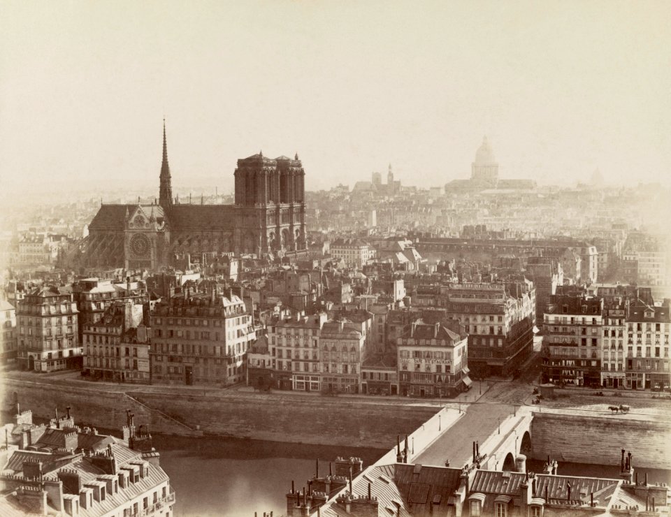Charles Soulier, Panorama de Paris - Pris de la tour Saint Jacques