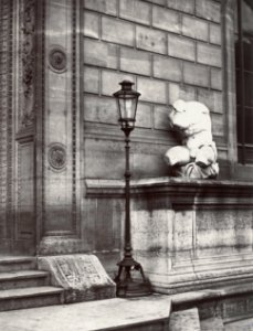 Charles Marville, École des Beaux-Arts, entrée principale, 1878