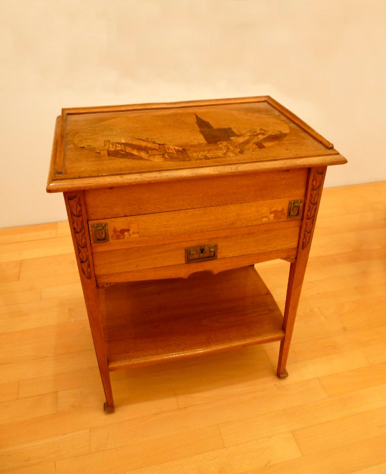 Charles Spindler-Table travailleuse