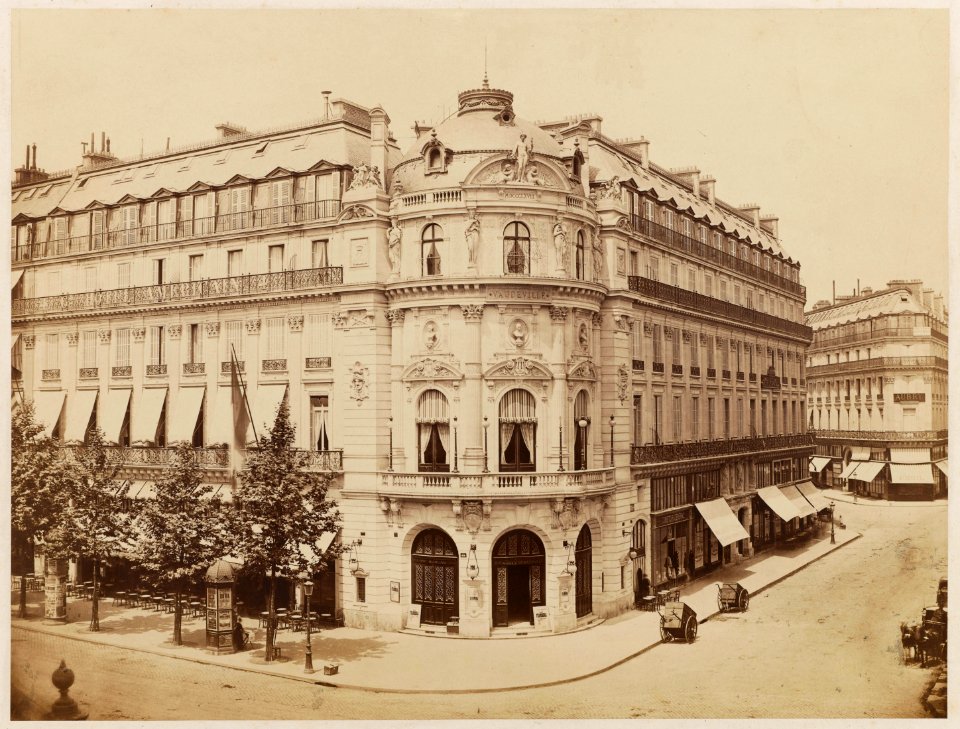 Charles Marville, Théâtre du Vaudeville, 1869