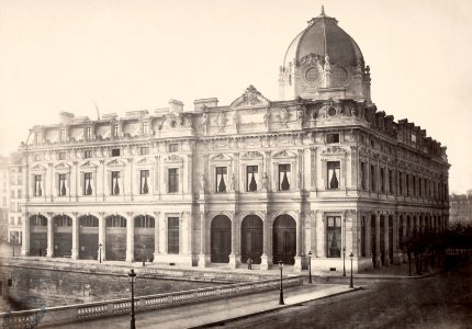 Charles Marville, Tribunal de Commerce, ca. 1853–70