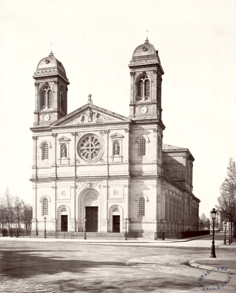 Charles Marville, Église Saint-François-Xavier, ca. 1853–70