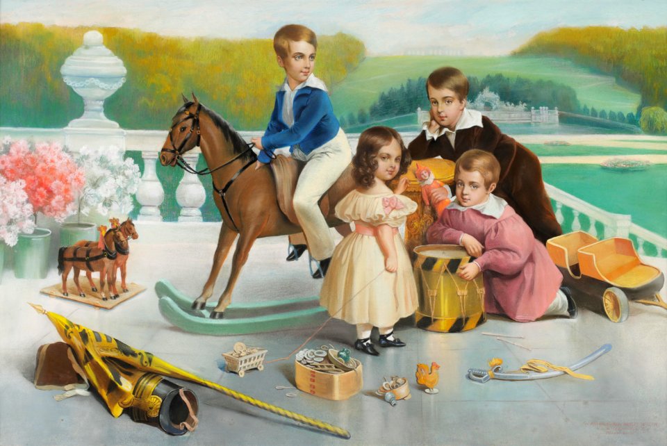Charles Scolik Der junge Kaiser Franz Joseph und seine Geschwister