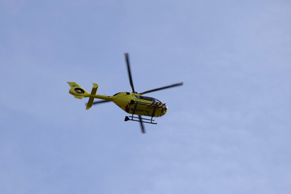 Flight ambulance fly