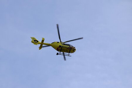 Flight ambulance fly