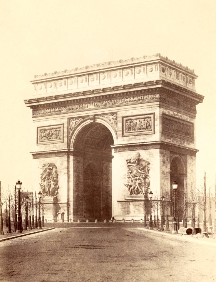 Charles Soulier, Arc de Triomphe de l'Etoile à Paris