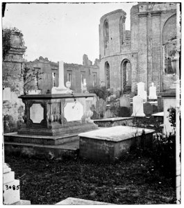 Charleston, S.C. Graveyard of the ruined Circular Church LOC cwpb.02366