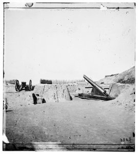 Charleston, South Carolina (vicinity). (Interior of Fort Putnam on Morris Island) LOC cwpb.03202