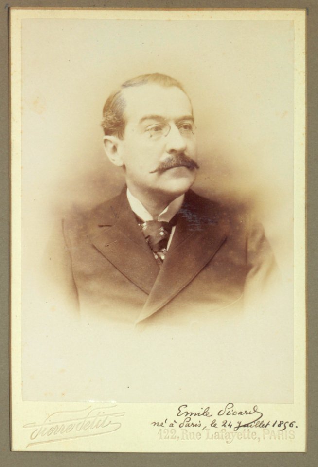 Charles-Emile Picard, ante 1909 - Accademia delle Scienze di Torino 0148