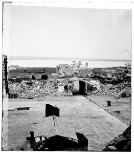 Charleston, South Carolina (vicinity). View of Fort Moultrie LOC cwpb.02328