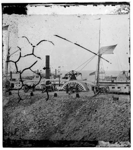 Charleston Harbor, South Carolina. View from parapet of Fort Sumter the day the flag was raised LOC cwpb.03213