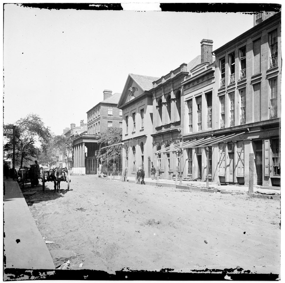 Charleston, South Carolina. Officer's of Treasury agents and Quartermaster LOC cwpb.03025