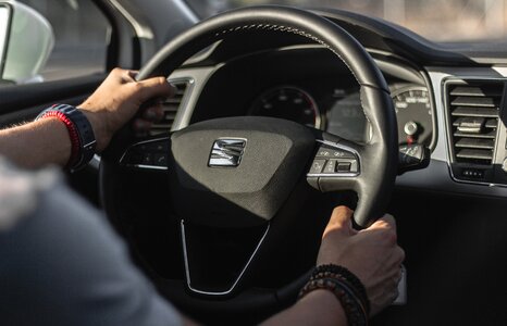 Steering wheel interior fancy
