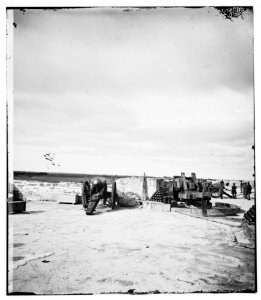 Charleston, South Carolina (vicinity). (Interior of Fort Putnam on Morris Island) LOC cwpb.03193