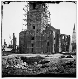Charleston, South Carolina. Ruins of Circular Church and Secession Hall LOC cwpb.03039