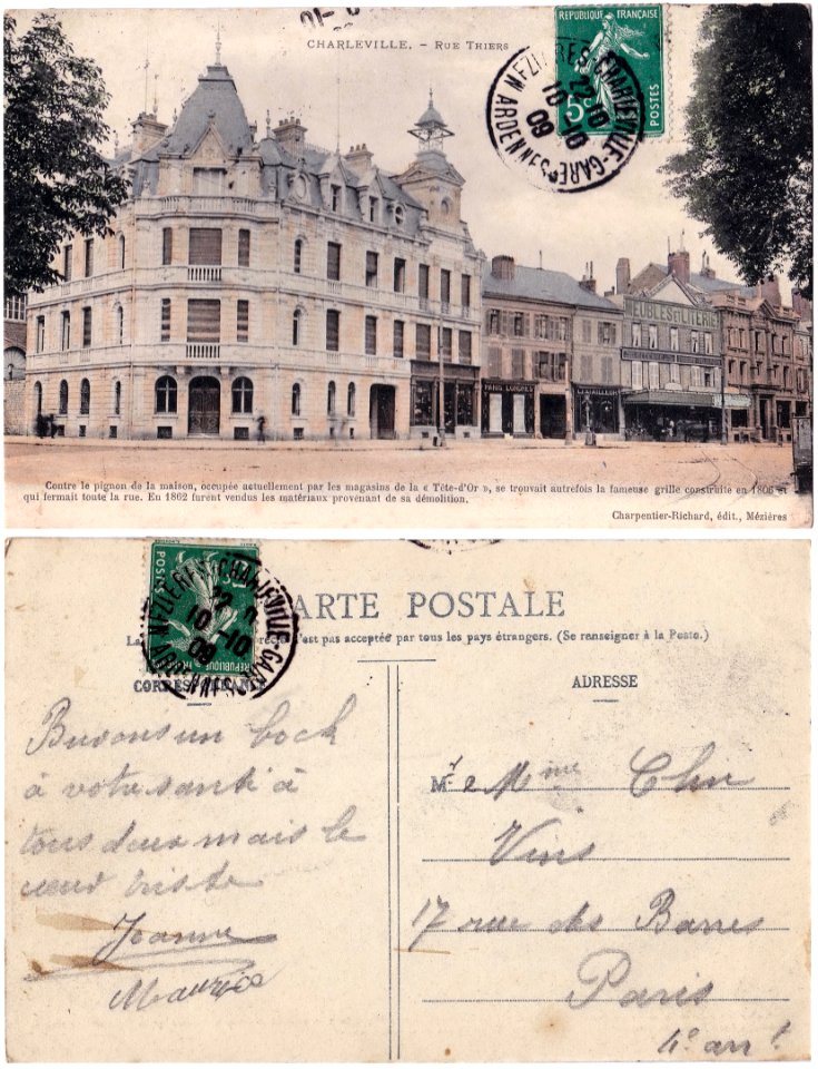 CHARLEVILLE. — Rue Thiers (2)
