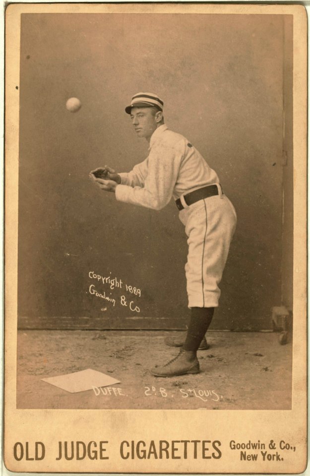 Charlie Duffee, St. Louis Browns, baseball card portrait LCCN2007683768