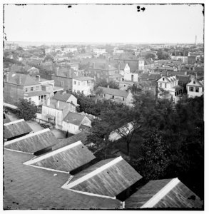 Charleston, South Carolina. View of Charleston from the roof of the Orphan Asylum LOC cwpb.02994