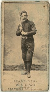 Charlie Kelly, Philadelphia Athletics, baseball card portrait LCCN2008675109 photo