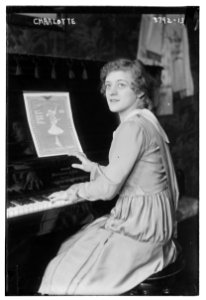 Charlotte at piano LCCN2014701242