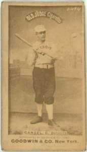 Charlie Ganzel, Detroit Wolverines, baseball card portrait LCCN2007686520