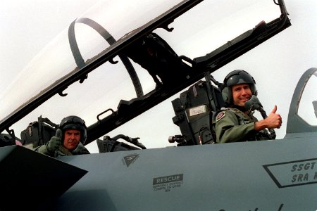 Charlie Heald and Peter Jennings