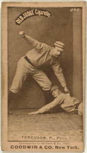 Charlie Ferguson, Philadelphia Quakers, baseball card portrait LCCN2007686889
