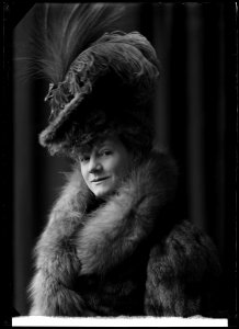 Charlotte Wiehe-Bérény, actor, portrait 1905 - SMV - GV081
