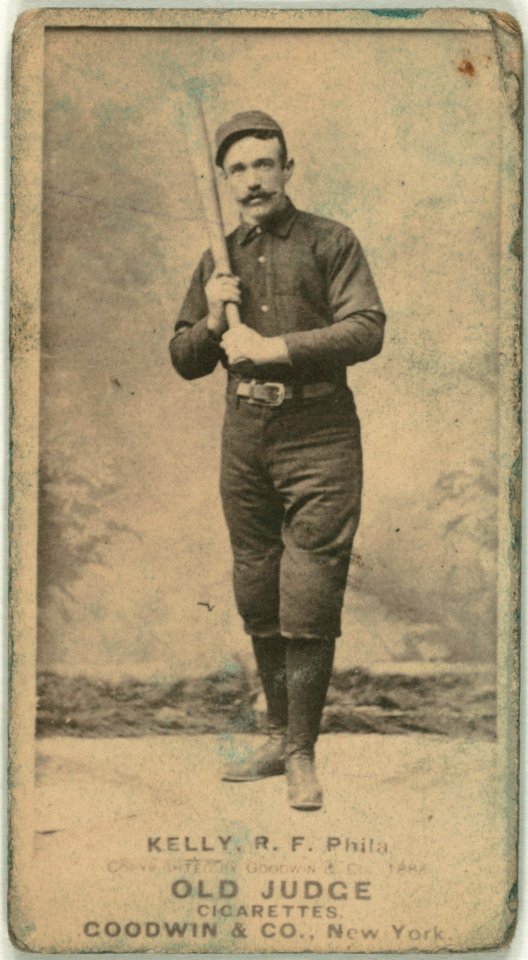 Charlie Kelly, Philadelphia Athletics, baseball card portrait LCCN2008675109