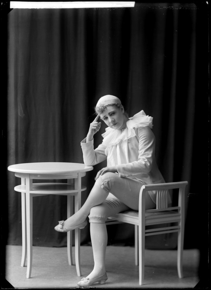 Charlotte Wiehe-Bérény in Den förlorade sonen 1905 - SMV - NV081