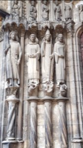 Chartres - south porch - left bay - Left Part